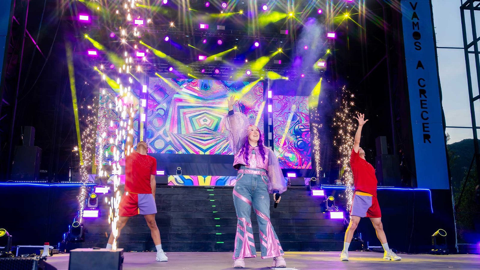 Show de El Mundo de Christell